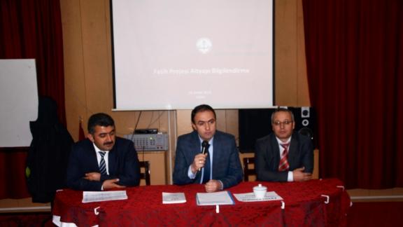 Fatih Projesi 2. Faz Ağ Altyapı Bilgilendirme Toplantısı Yapıldı.