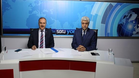 İl Milli Eğitim Müdürümüz Sn. Mustafa Altınsoy, Sivas SRT Televizyonunda Nihat Bulutun Hazırlayıp Sunduğu Soru Yorum Programına Konuk Oldu.