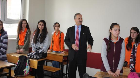 İl Milli Eğitim Müdürümüz Sn. Mustafa Altınsoy,Mustafa Kemal Atatürk Mesleki ve Teknik Anadolu Lisesini Ziyaret Etti