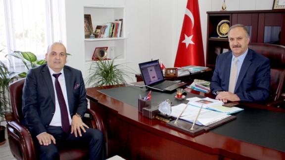 İstanbul Sancaktepe İlçe Milli Eğitim Müdürü Hüseyin Aydoğdu, Milli Eğitim Müdürümüz Mustafa Altınsoyu ziyaret etti. 