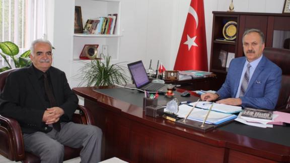 Sivas Hizmet Vakfı Genel Sekreteri Sadettin Doğan, Milli Eğitim Müdürümüz Mustafa Altınsoyu ziyaret etti. 