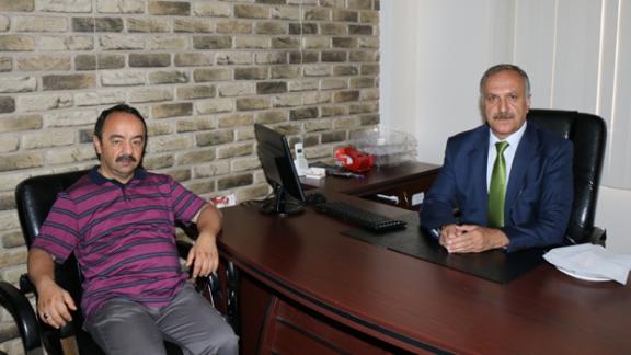 Çekmeköy İlçe Milli Eğitim Müdürü Ahmet Aktaş, Milli Eğitim Müdürümüz Mustafa Altınsoyu ziyaret etti.