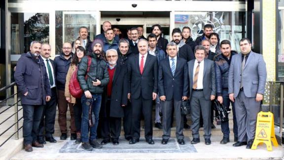 Milli Eğitim Müdürümüz Mustafa Altınsoy, Sivastaki basın-yayın kuruluşlarının temsilcileri ile sabah kahvaltısında bir araya geldi.
