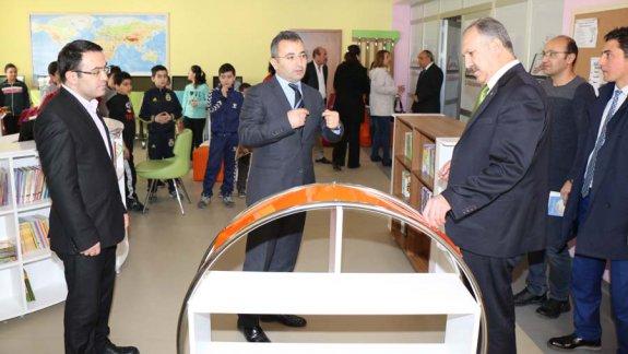 Milli Eğitim Müdürümüz Mustafa Altınsoy, Danişment İlk ve Ortaokulunu ziyaret etti.
