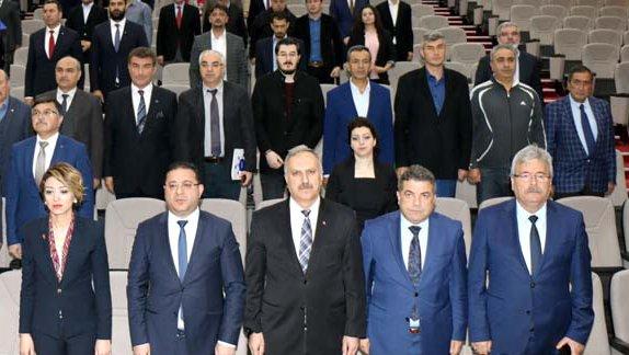 Özel Öğretim Kurumları bilgilendirme, tanıtım ve değerlendirme toplantısı Milli Eğitim Müdürümüz Mustafa Altınsoy başkanlığında gerçekleştirildi.