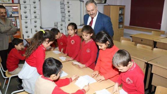 Milli Eğitim Müdürümüz Mustafa Altınsoy, Şehit Ebubekir Ekinci İlkokulunu ziyaret etti.