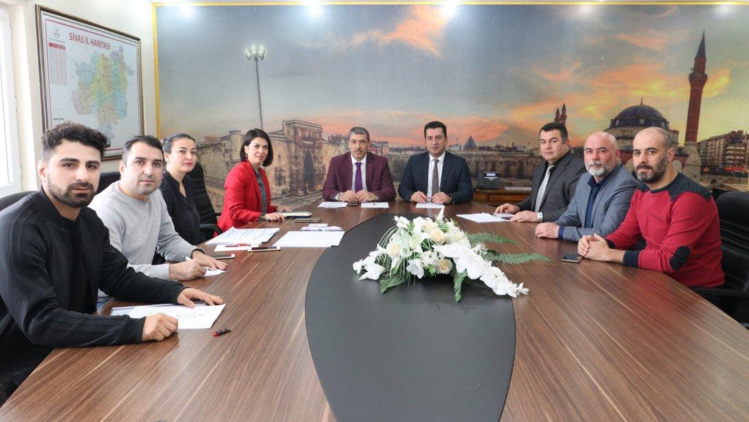 Spor Sivas Projesi Değerlendirme Toplantısı Yapıldı