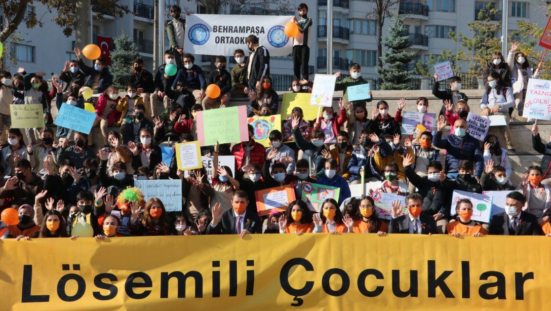 2-8 Kasım Lösemili Çocuklar Haftası Dolasıyla Farkındalık Etkinliği Düzenlendi.
