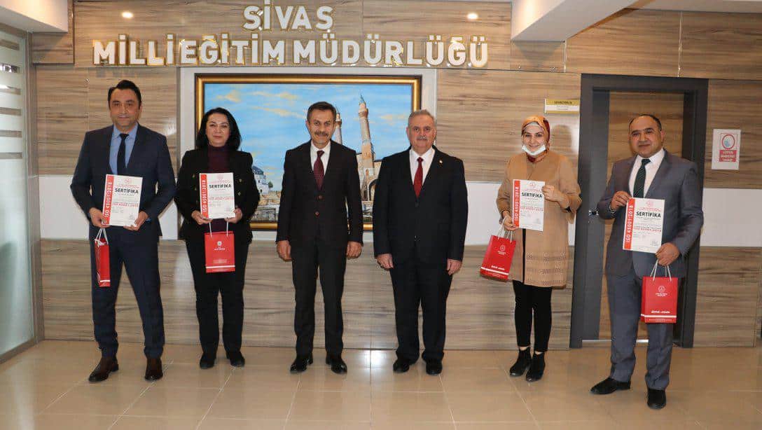Sivas'ta 4 okul, ISO 45001 İş Sağlığı ve Güvenliği Yönetim Sistemi Belgesi aldı.