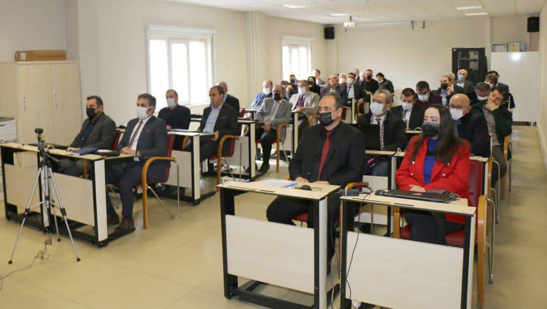 Mesleki ve Teknik Eğitim Değerlendirme ve Koordinasyon Toplantısı yapıldı.
