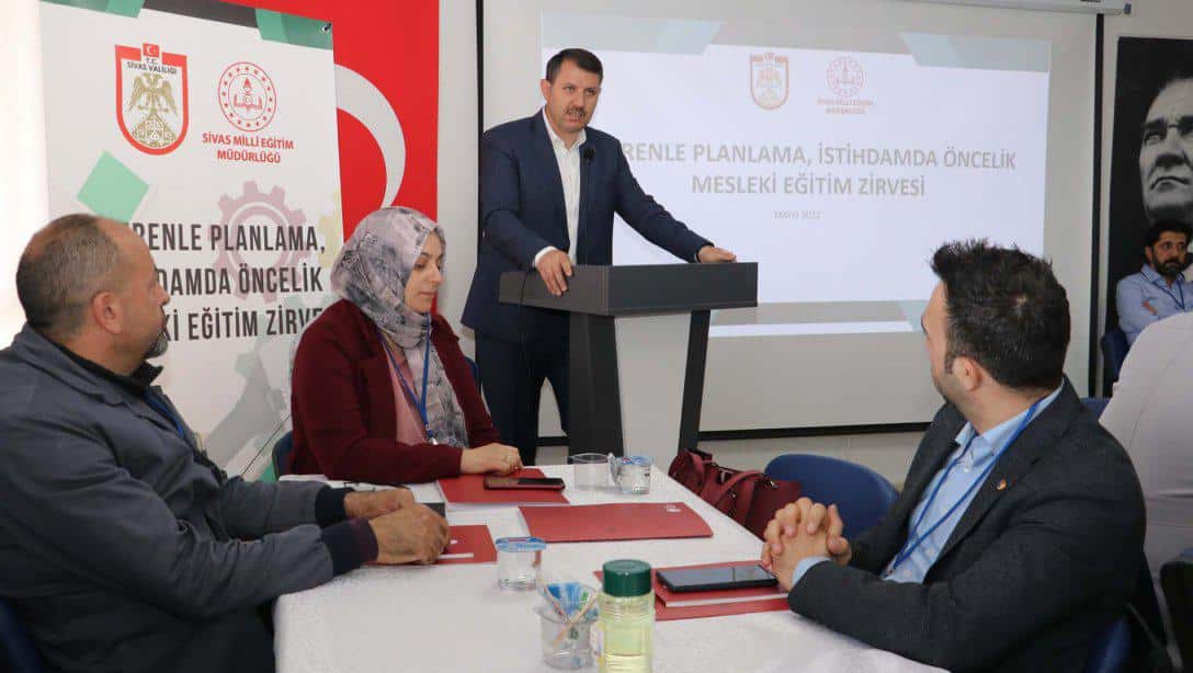 Sivas'ta mesleki eğitim paydaşları; 18 Mayıs'ta gerçekleştirilecek; 