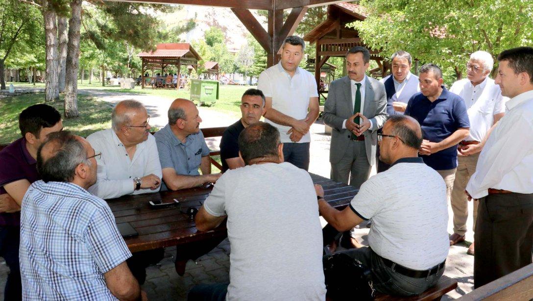 Sivas'ta Eğitim Yönetici Geliştirme Programı kapanış etkinliği düzenlendi.