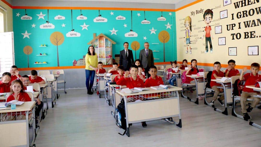 Millî Eğitim Müdürümüz Ergüven Aslan, Namık Kemal İlkokulunu ziyaret ederek, 2022-2023 Eğitim-Öğretim Yılı hazırlıklarını yerinde inceledi.