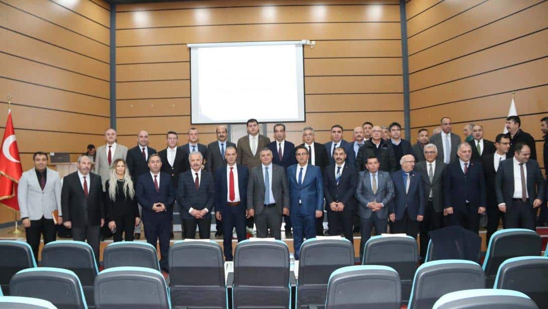 Türkiye Cumhuriyeti'nin 100. Yılı Millî Eğitim Bakanlığı Sivas İl Süreç Değerlendirme Toplantısı Bilsem Konferans Salonu'nda gerçekleştirildi.