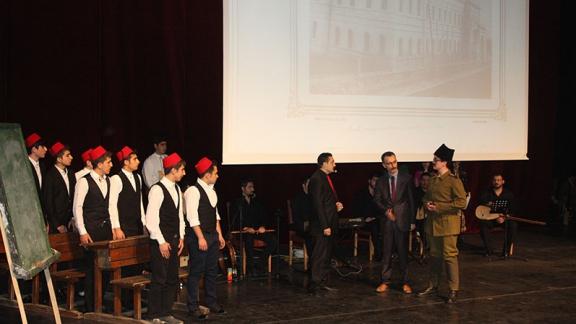 Çanakkale Şehitlerini Anma Töreni Fidan Yazıcıoğlu Kültür Merkezinde Gerçekleştirildi.
