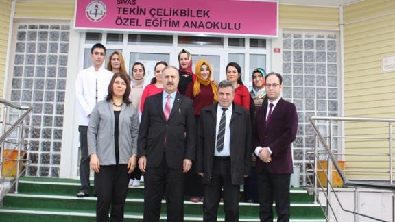 İl Milli Eğitim Müdürümüz Sn. Mustafa Altınsoy, Tekin Çelikbilek Özel Eğitim Anaokulunda İncelemelerde Bulundu.  
