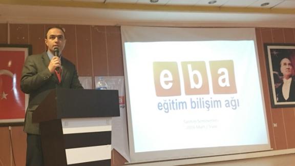 Atatürk Anadolu Lisesi ve İl Milli Eğitim Müdürlüğümüz Organizasyonuyla Öğretmen, Öğrenci ve Velilere EBA Tanıtıldı