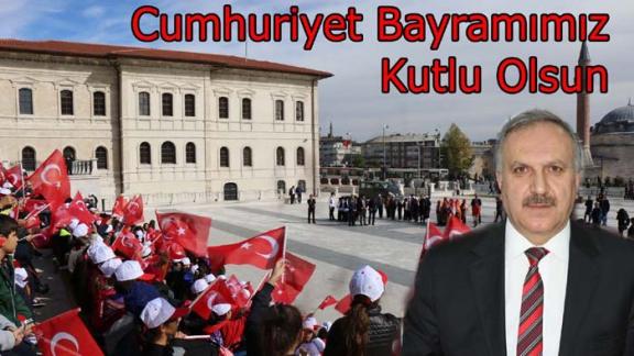 Milli Eğitim Müdürümüz Mustafa Altınsoyun 29 Ekim Cumhuriyet Bayramı Kutlama Mesajı.