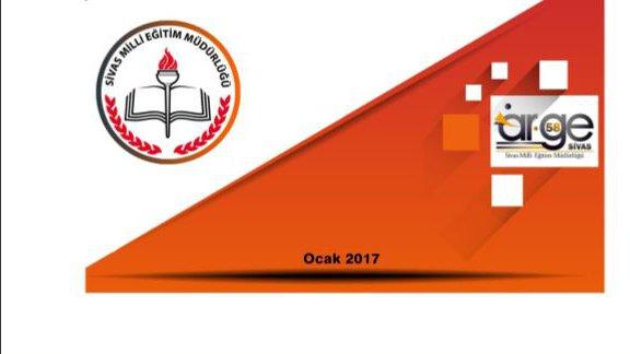 2017 Sivas Milli Eğitim Müdürlüğü ARGE Bülteni Yayınlandı.