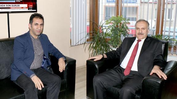 Milli Eğitim Müdürümüz Mustafa Altınsoy, Doğan Haber Ajansı (DHA) Sivas Bürosunu ziyaret etti.