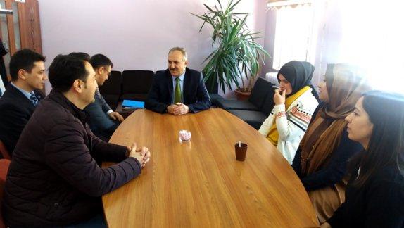 Milli Eğitim Müdürümüz Mustafa Altınsoy, Dumlupınar İlkokulunu ziyaret etti.