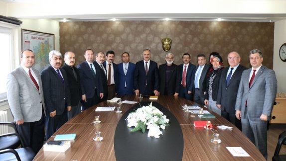 Hacettepe Üniversitesi İnsan Kaynağı Geliştirme Uzmanı Prof. Dr. Aytaç Açıkalın, Milli Eğitim Müdürümüz Mustafa Altınsoyu ziyaret etti.
