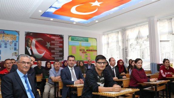 Gazi Anadolu Lisesi Bünyesinde Oluşturulan Matematik ve Zekâ Oyunları Sınıflarının Açılışı Yapıldı.