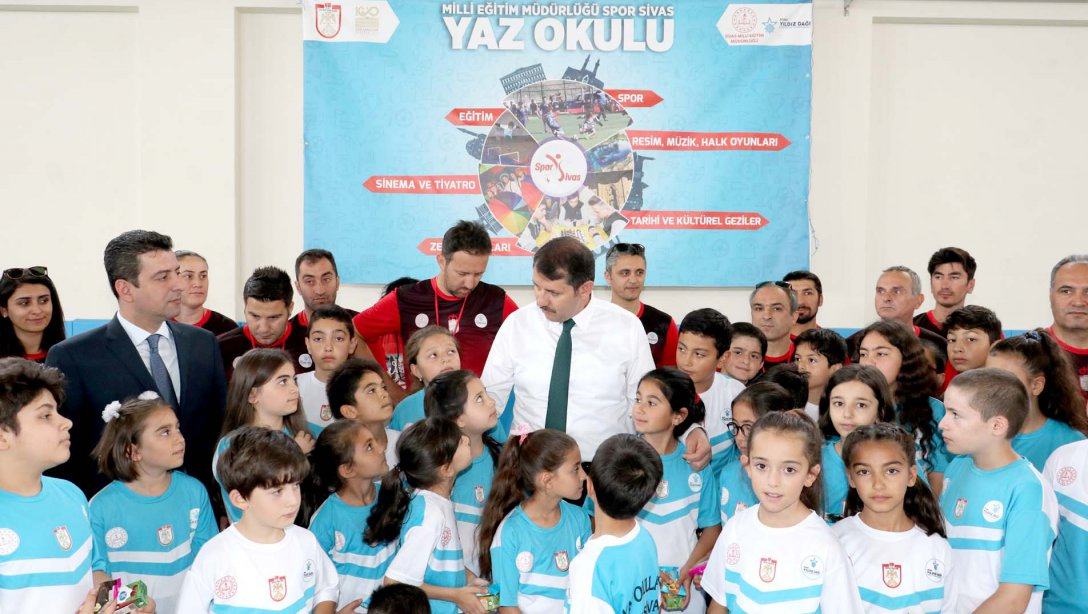 Spor Sivas Yaz Okulu Açıldı