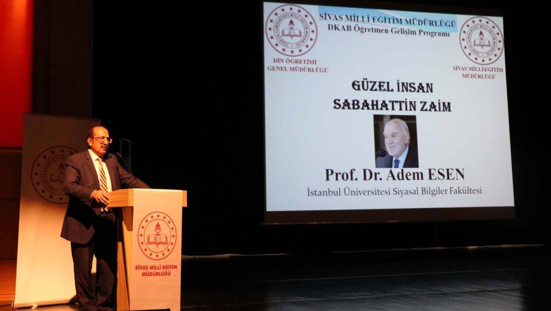 Sivas'ta DÖGEP Kapsamında Din Kültürü ve Ahlak Bilgisi Öğretmenlerine Yönelik; 