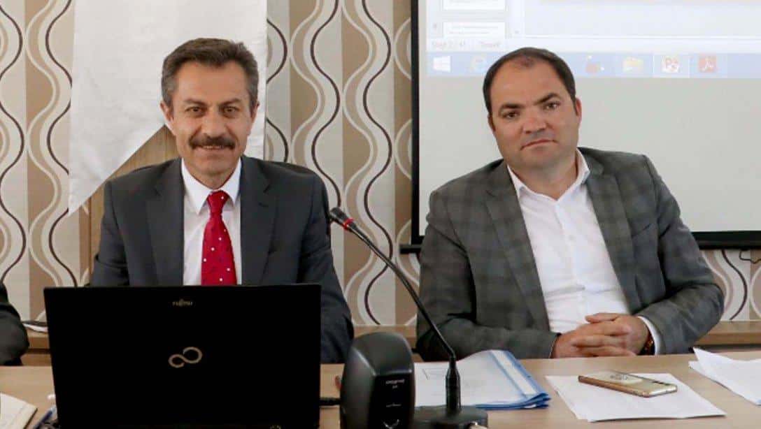 Sivas'ın LGS ve YKS'deki başarı durumu ve 2022-2023 Eğitim-Öğretim Yılı Planlamaları masaya yatırıldı.