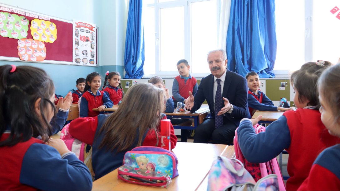Millî Eğitim Müdürümüz Necati Yener, Zara Halil İbrahim Çifçi İlkokulu/Ortaokulunu ziyaret ederek öğrenci ve öğretmenler ile bir araya geldi.